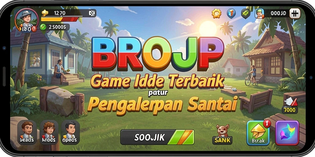 Gameplay <strong>BROJP</strong> yang seru dengan karakter yang lucu dan menarik.