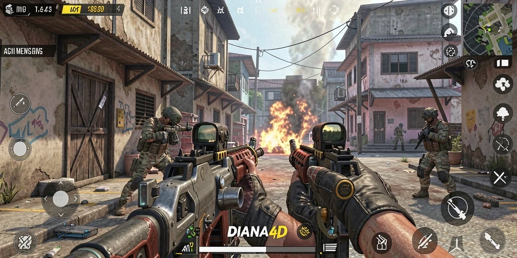 Gameplay seru dan grafis menakjubkan di DIANA4D.
