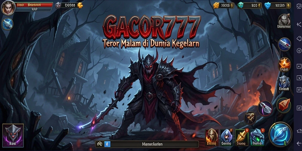 Tampilan gameplay GACOR777 yang mencekam dan menegangkan.