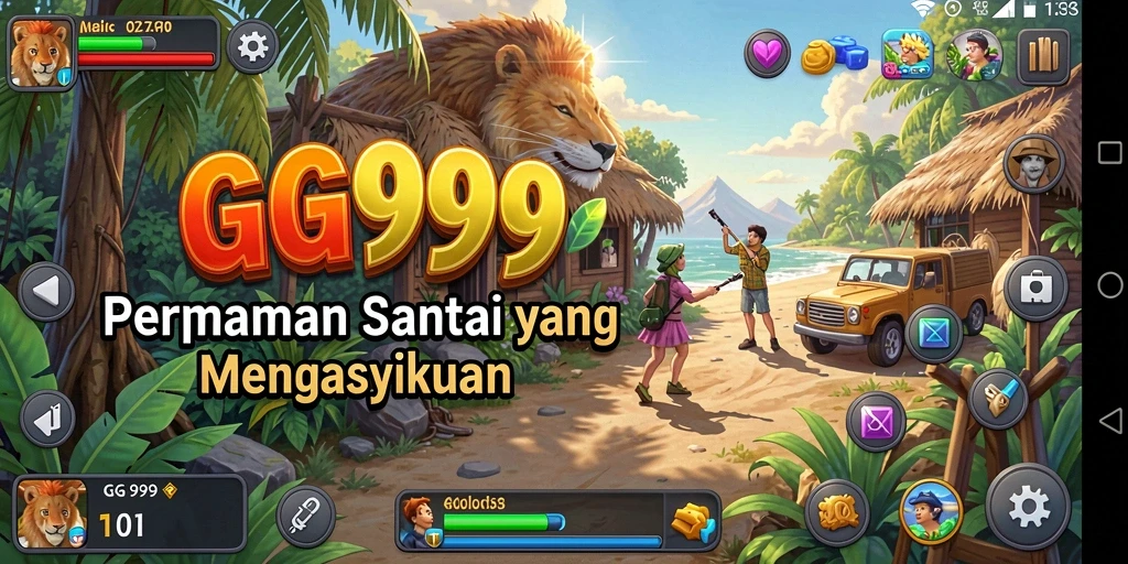 Tampilan gameplay GG999 yang menarik dan menyenangkan.