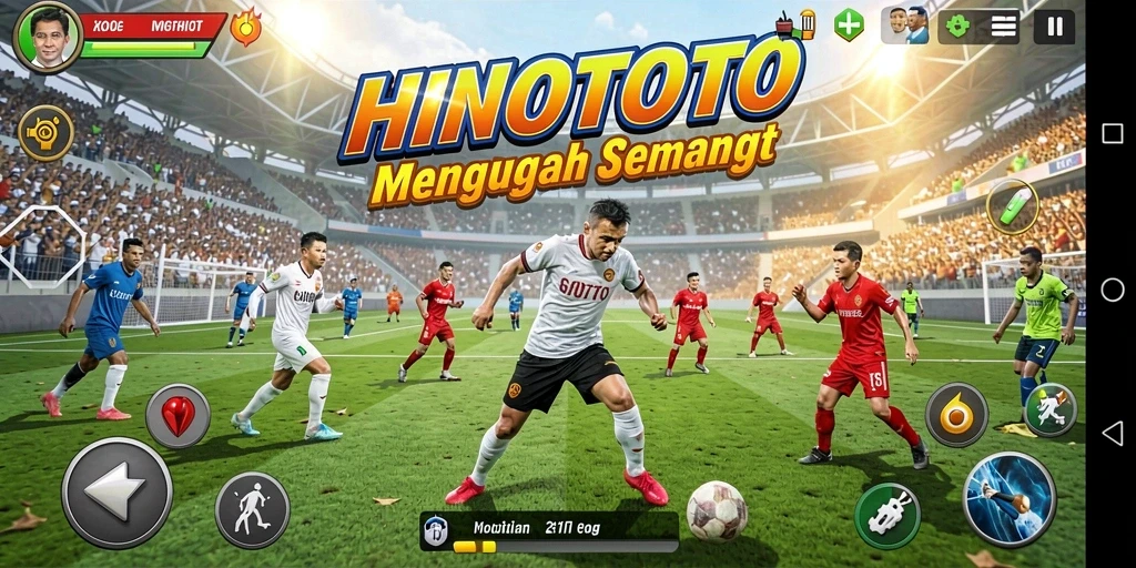 Tampilan menarik dari gameplay HINOTOTO yang seru.