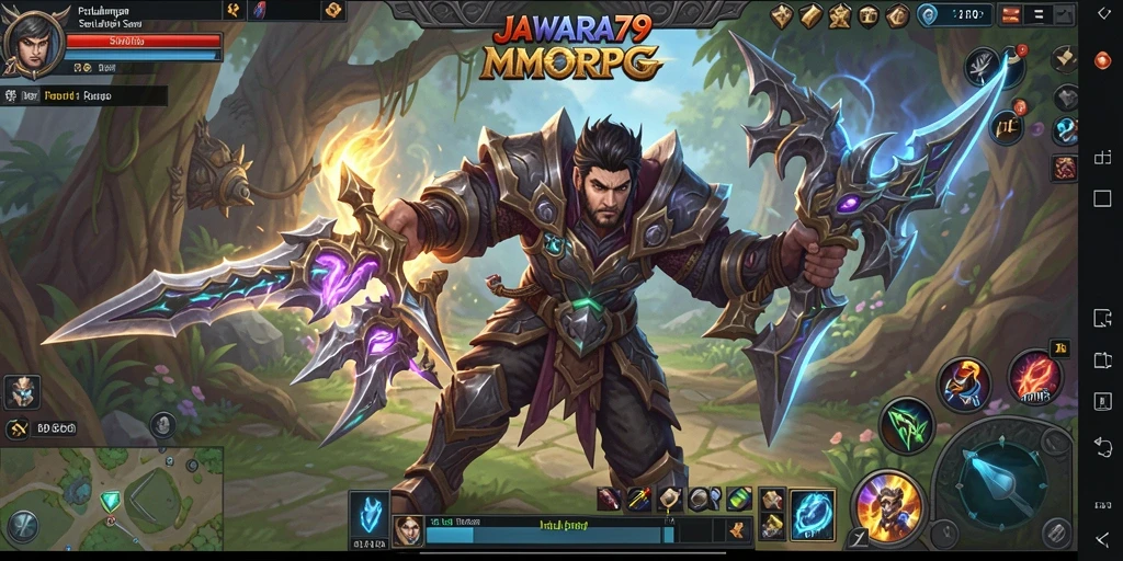 Tampilan gameplay seru dan menantang di JAWARA79.