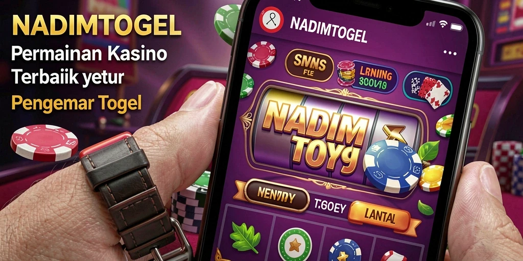 Tampilan antarmuka gameplay NADIMTOGEL yang menarik dan dinamis.