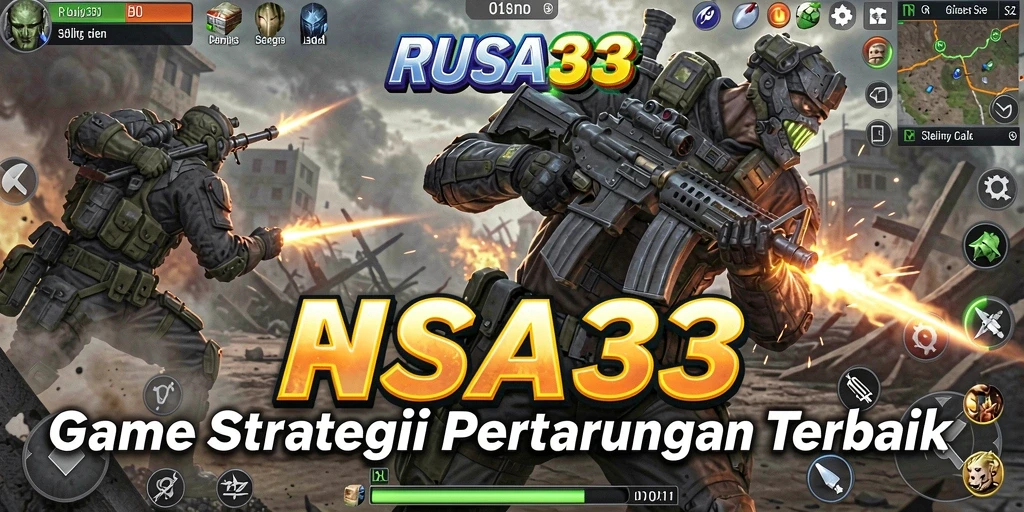 Tangkapan layar gameplay RUSA33 yang menampilkan aksi pertarungan seru.