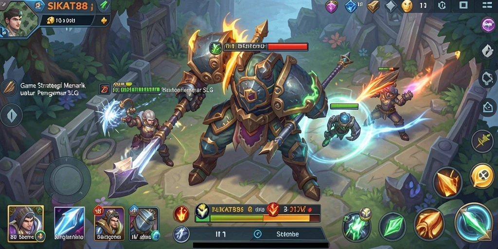 Tampilan gameplay SIKAT88 yang seru dan penuh strategi.